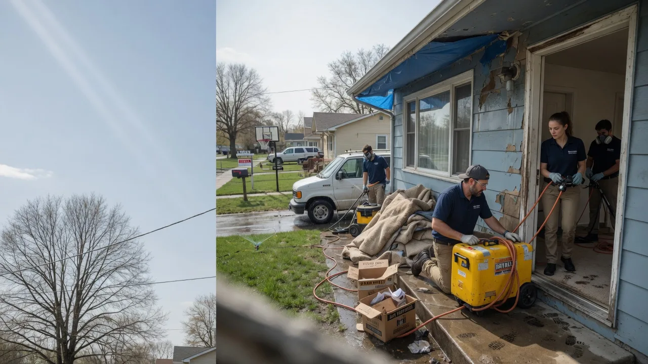 Basement Flood Cleanup in Luverne, ND near me